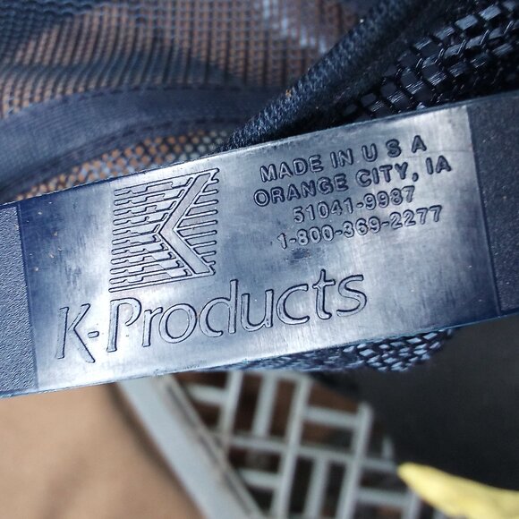 Vintage K Products Colt Manufacturing Patch Snap Trucker Hat - Picture 5 of 5